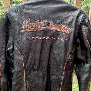 Harley Davidson L Women's Leather Riding Jacket